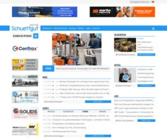 Schuettgut-Portal.com(SchüttgutPortal.com) Screenshot