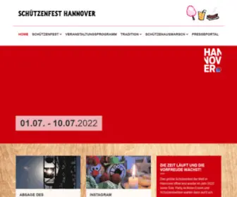 Schuetzenfest-Hannover.de(Schützenfest Hannover e) Screenshot