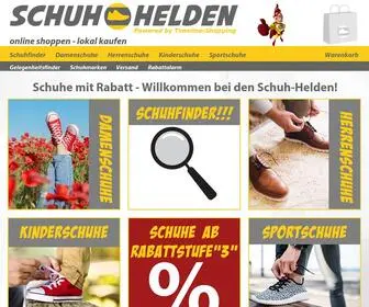 Schuh-Helden.de(Schuhe &amp; Stiefel) Screenshot