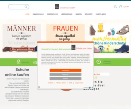 Schuhe-Zum-Leben.de(Schuhe) Screenshot