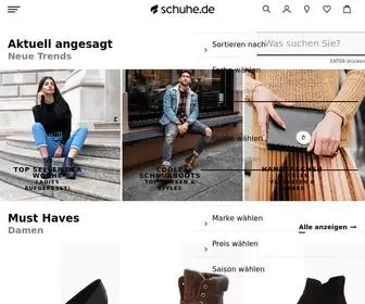 Schuhe.de(Händler) Screenshot