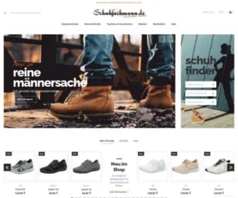 Schuhfachmann.de(Schuhfachmann Online Shop) Screenshot