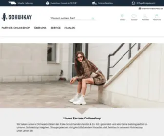 Schuhkay1882.de(Schuhe & Fashion für Alle) Screenshot