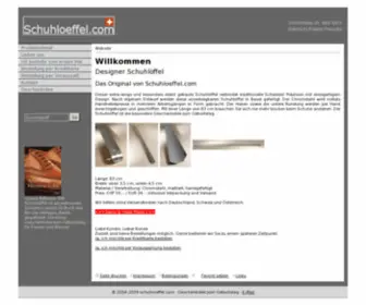 Schuhloeffel.com(Schuhloeffel) Screenshot