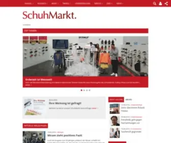 Schuhmarkt-News.de(Schuhkurier Online) Screenshot