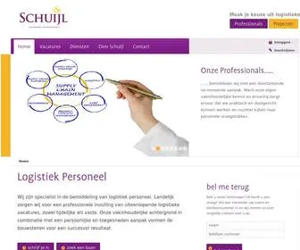 Schuijl.nl(Logistiek Personeel) Screenshot