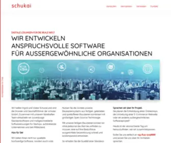 Schukai.com(Sparen Sie Zeit und Kosten für Ihr Ecommerce/Onlineshop) Screenshot