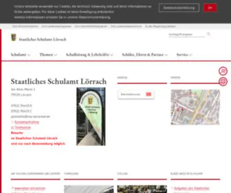 Schulamt-Loerrach.de(Startseite) Screenshot