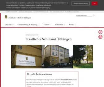 Schulamt-Tuebingen.de(Startseite) Screenshot