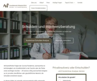 Schulden-Insolvenzberatung.de(Schuldenberatung und Insolvenzberatung) Screenshot