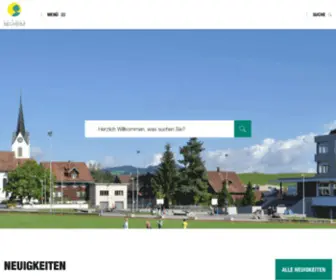 Schule-Neuheim.ch(Schule Neuheim) Screenshot