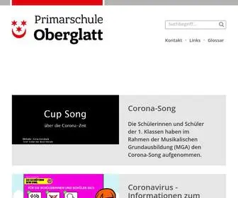 Schule-Oberglatt.ch(Primarschule Oberglatt) Screenshot