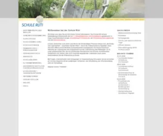Schule-Rueti.ch(Schule Rüti) Screenshot