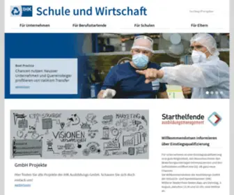 Schule-Wirtschaft-IHK.de(IHK Schule und Wirtschaft) Screenshot