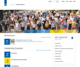 Schulegoldach.ch(Goldach Schule) Screenshot