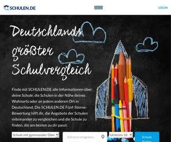 Schulen.de(Startseite) Screenshot