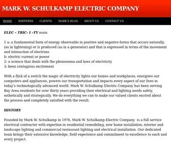 Schulkamp.com(SCHULKAMP ELECTRIC COMPANY) Screenshot