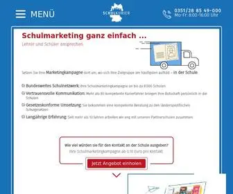 Schulkurier.de(Schulmarketing) Screenshot