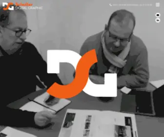 Schuller-Graphic.com(Agence de communication à Caen et publicité) Screenshot