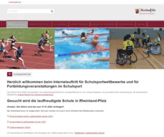 Schulsport-RLP.de(Schulsport RLP) Screenshot