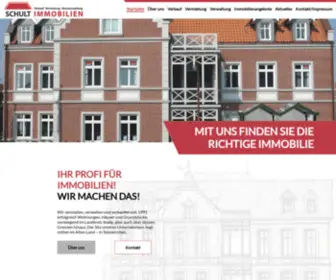 Schult-Immob.de(Schult Immobilien) Screenshot