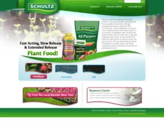 Schultz.com(Lawn and Garden Products) Screenshot