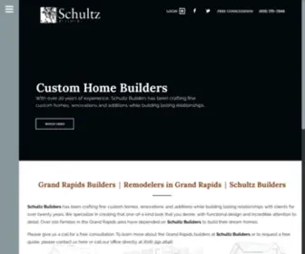 Schultzbuilders.com(Builders Grand Rapids) Screenshot