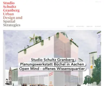 Schultzgranberg.org(Studio Schultz Granberg) Screenshot