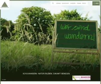 Schulwandern.de(Regelmäßige „Wandertage“ in schulnaher Umgebung bieten unglaublich viele Lern) Screenshot