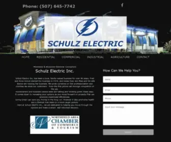 Schulzelectricinc.com(Minnesota Licensed Electrical Contractors) Screenshot