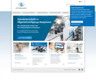Schumacher-Online.com(Dr. Schumacher GmbH) Screenshot