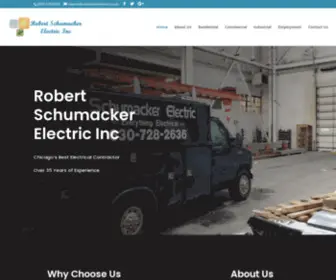 Schumackerelectric.com(Robert Schumacker Electrical Inc) Screenshot