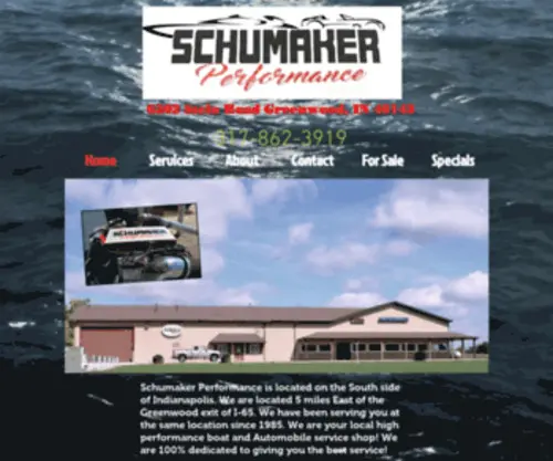 Schumakerperformanceinc.com(Schumakerperformance) Screenshot