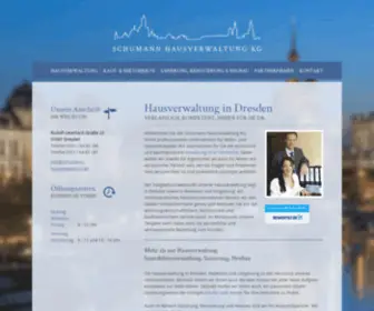 Schumann-Hausverwaltung.de(Hausverwaltung) Screenshot