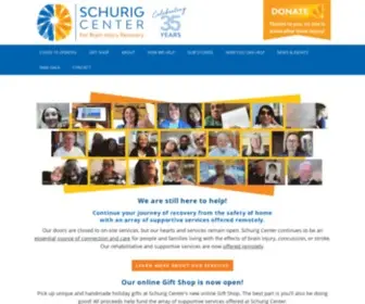Schurigcenter.org(Schurig Center for Brain Injury Recovery) Screenshot