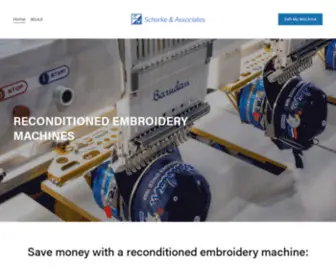 Schurke.com(Barudan Embroidery Machines) Screenshot