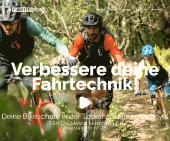 Schurter-Bike-School.com(Fahrtechnikkurse, Bike Touren & Shuttle) Screenshot