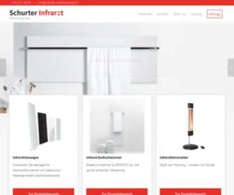 Schurter-Infrarotheizung.ch(Schurter Infrarot Heizsysteme) Screenshot