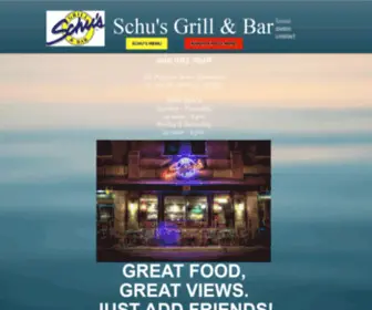 Schus.com(Casual American Restaurant) Screenshot