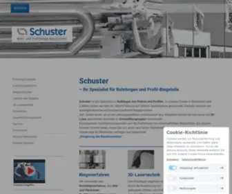 Schuster.de(Startseite Schuster Deutsch) Screenshot