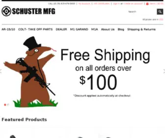 Schustermfg.com(M1 Garand & AR) Screenshot
