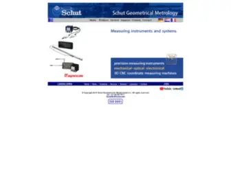 Schut.com(Schut Geometrical Metrology) Screenshot