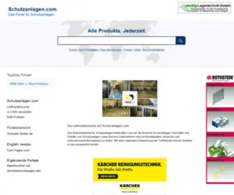 Schutzanlagen.com(Händler) Screenshot