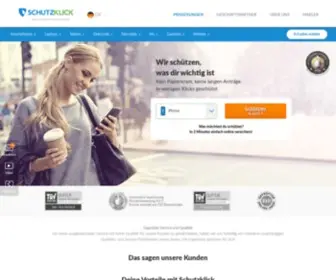 Schutzklick.de(Einfach online versichern) Screenshot