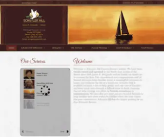 Schuylerhill.com(Schuyler Hill Funeral Home) Screenshot