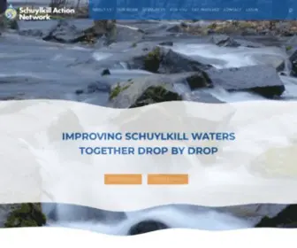 Schuylkillwaters.org(Schuykill Action Network) Screenshot