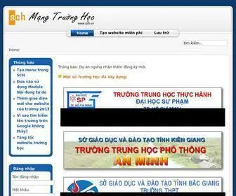 SCH.vn(Mạng Trường Học) Screenshot