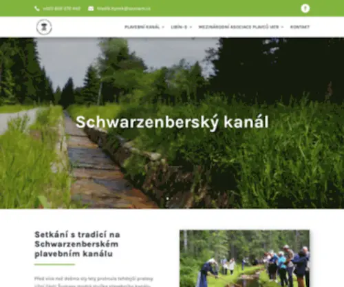 SCHW-Kan.com(Schwarzenberský plavební kanál a Libín) Screenshot