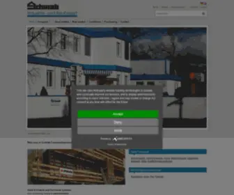 SChwab-GMBH.de(Gebrauchte Schalungen) Screenshot