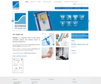 SChwab-Mena.com(Complete solutions for your bathroom) Screenshot